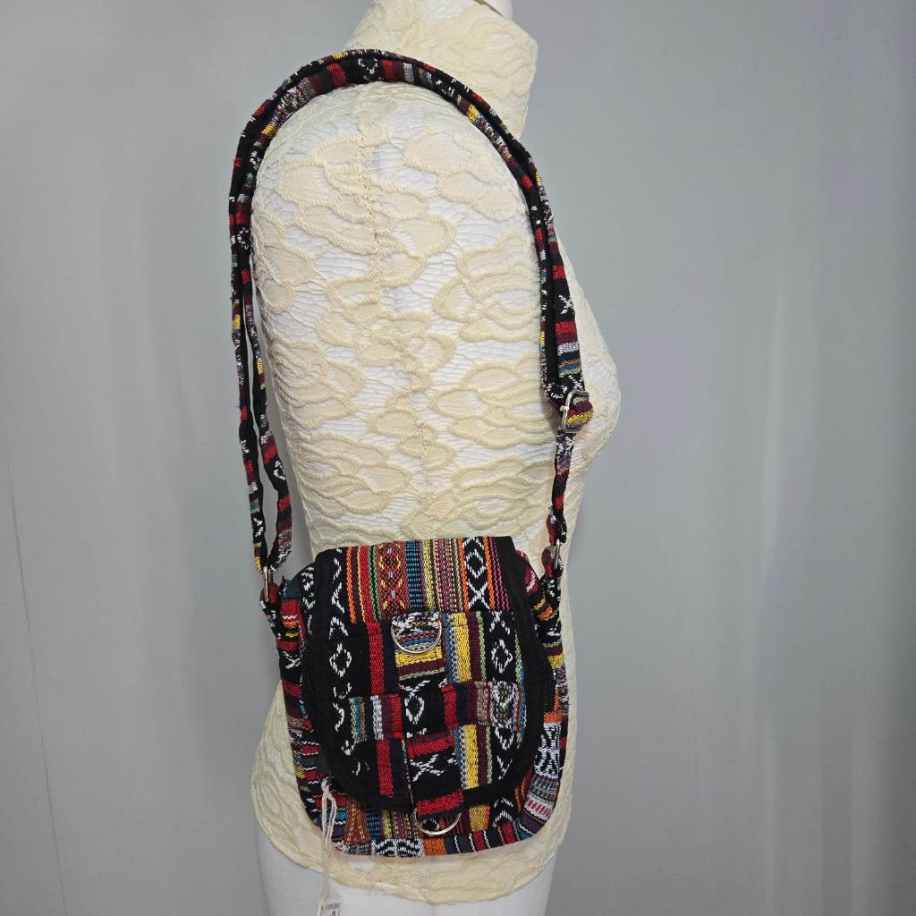 Gringo Gheri Cotton Shoulder Bag Boho Festival Crossbody