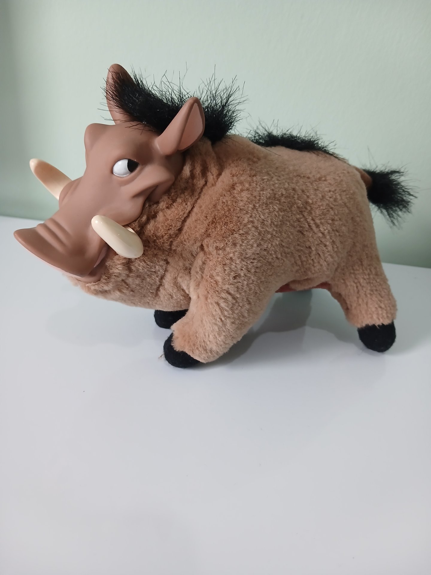 Vintage 1994 Disney Lion King Pumbaa Plush Soft Toy Mattel Warthog Collectible
