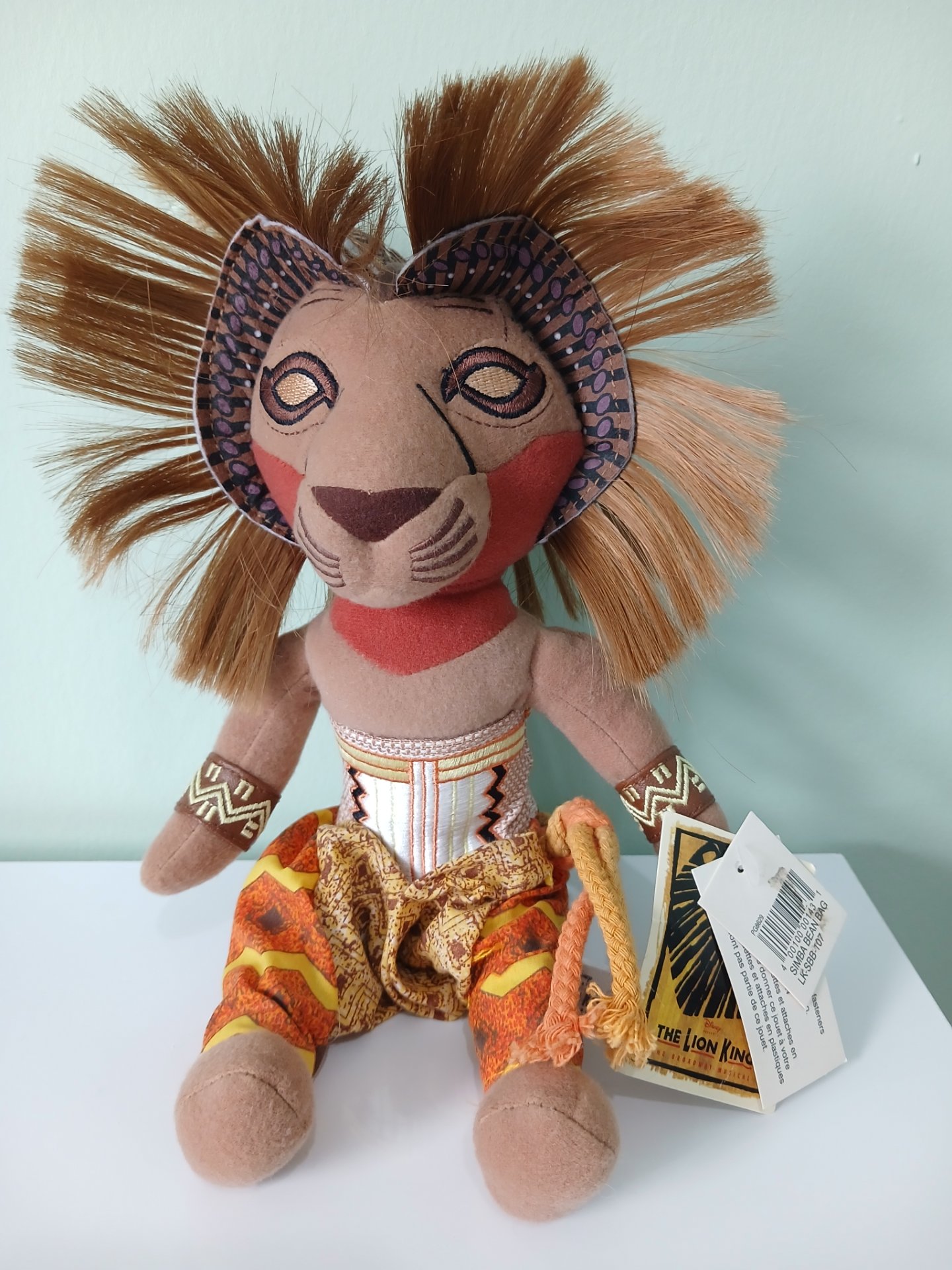 Disney The Lion King Musical Simba Plush Soft Toy BNWT Theatre Collectible Rare