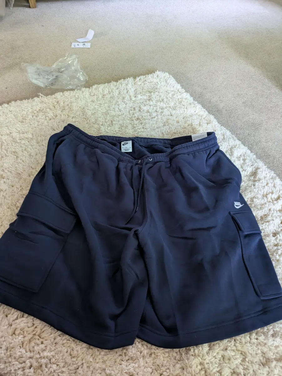 Nike cargo shorts navy