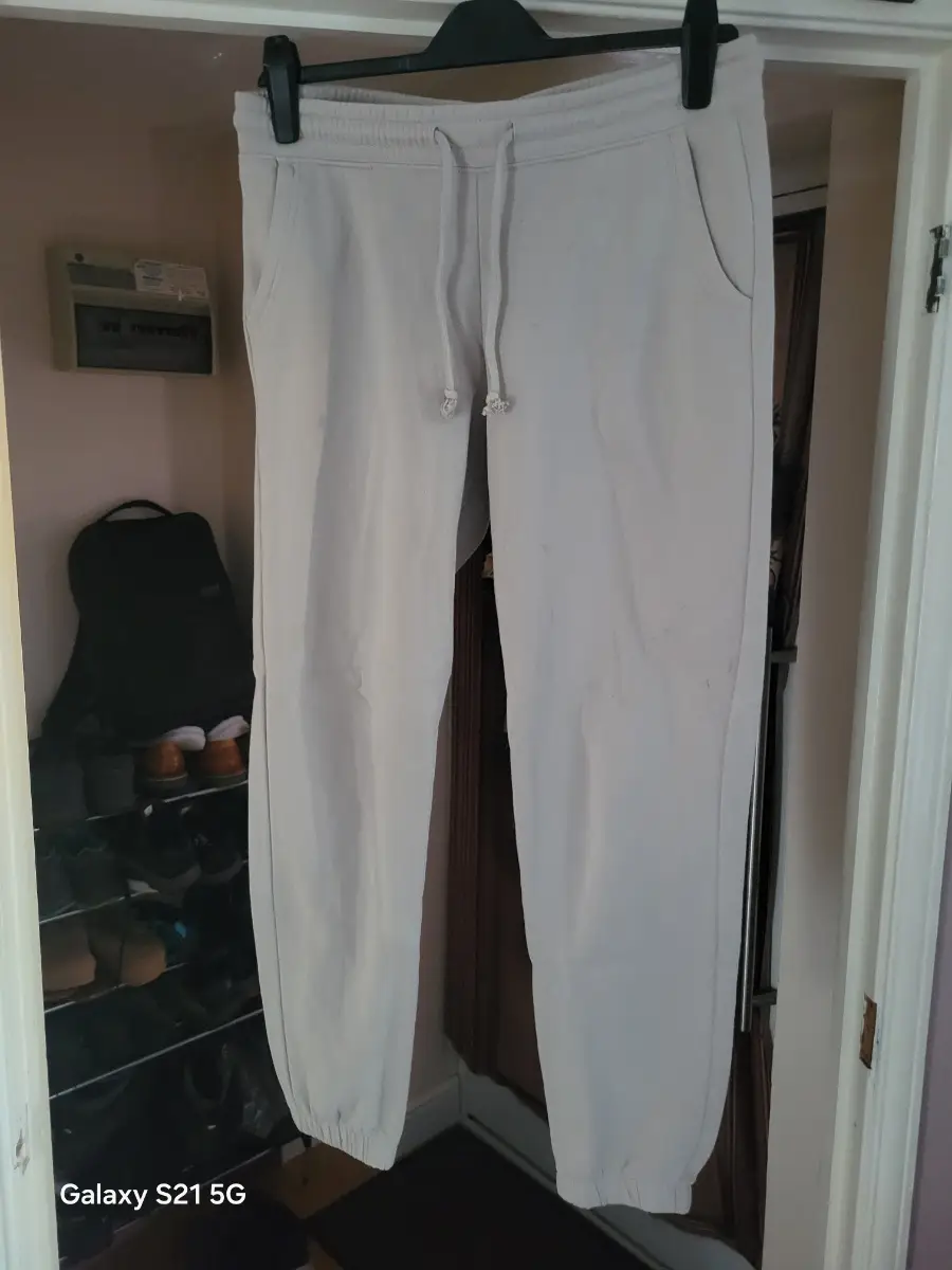 Drawstring womens joggers