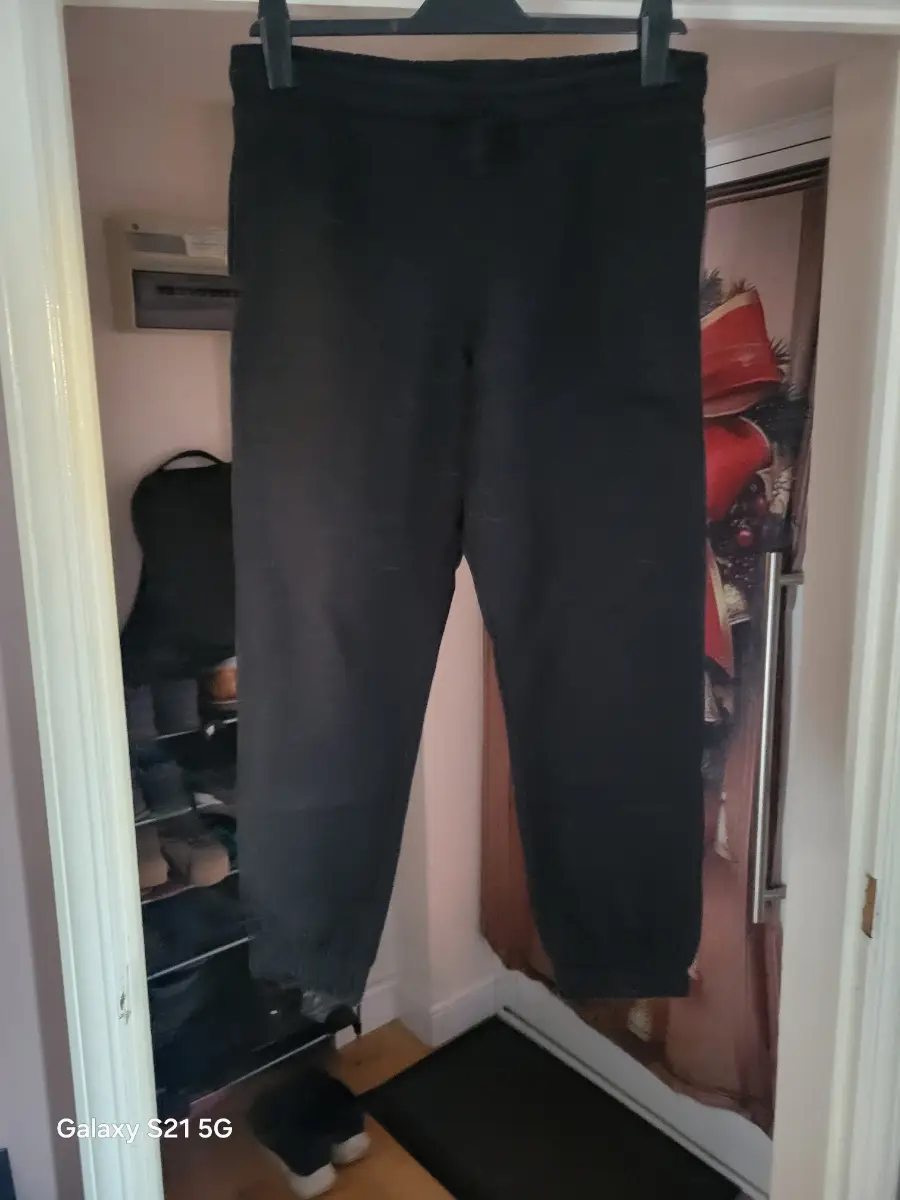 Womens black joggers