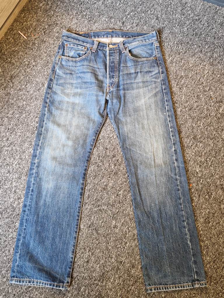Mens Levis 501 W32  Womans Denim Jeans W32 30L