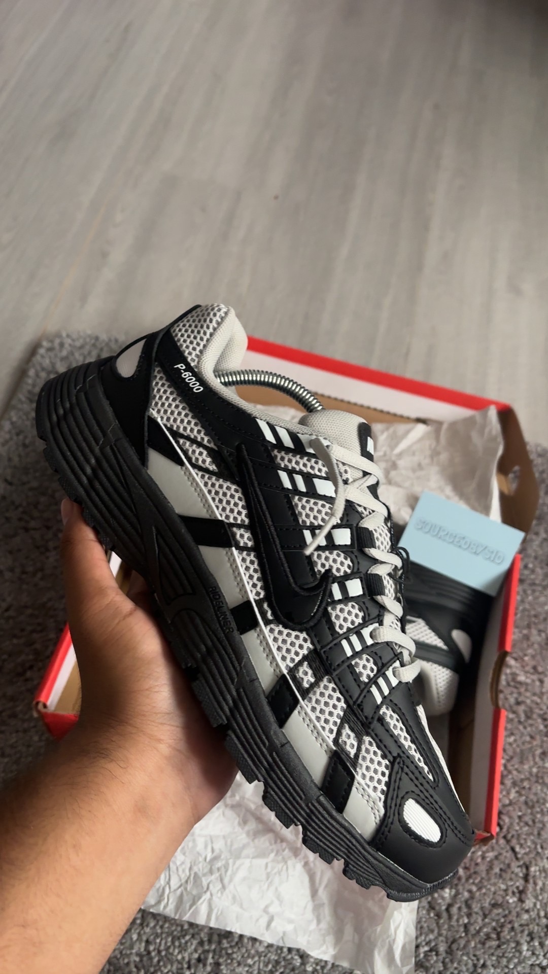 Nike P-6000 “Shadow Grey” Size 11 UK *replacement box*