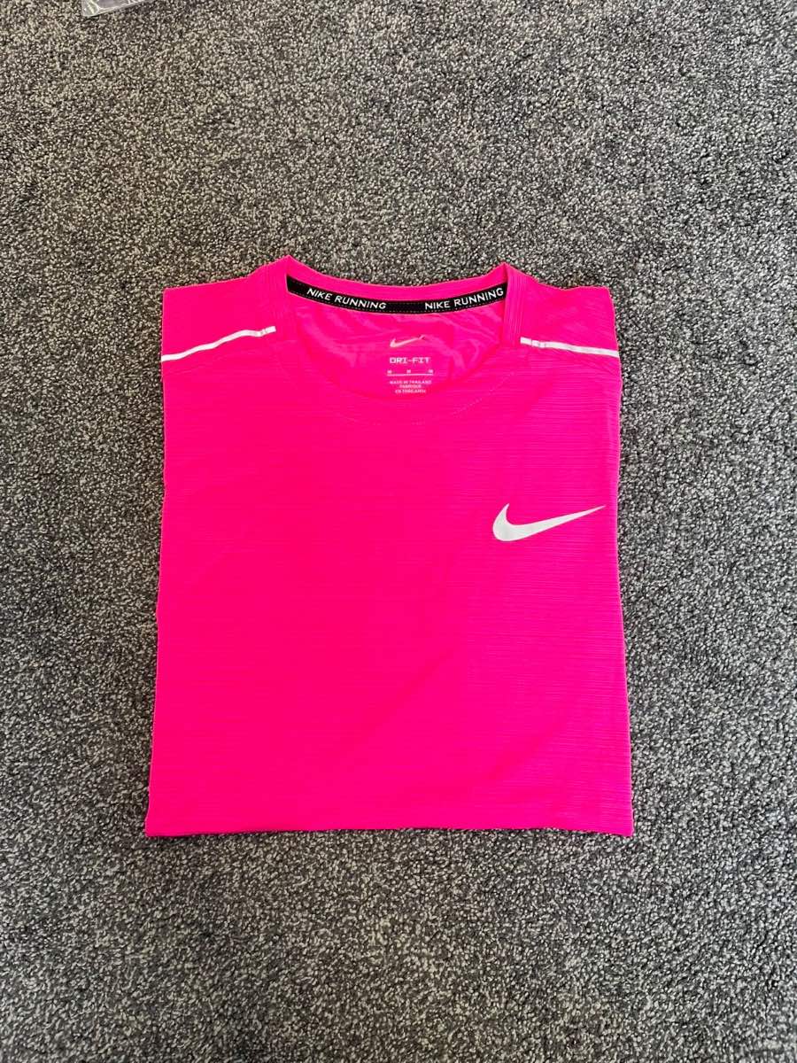 Nike miler set rose pink size m