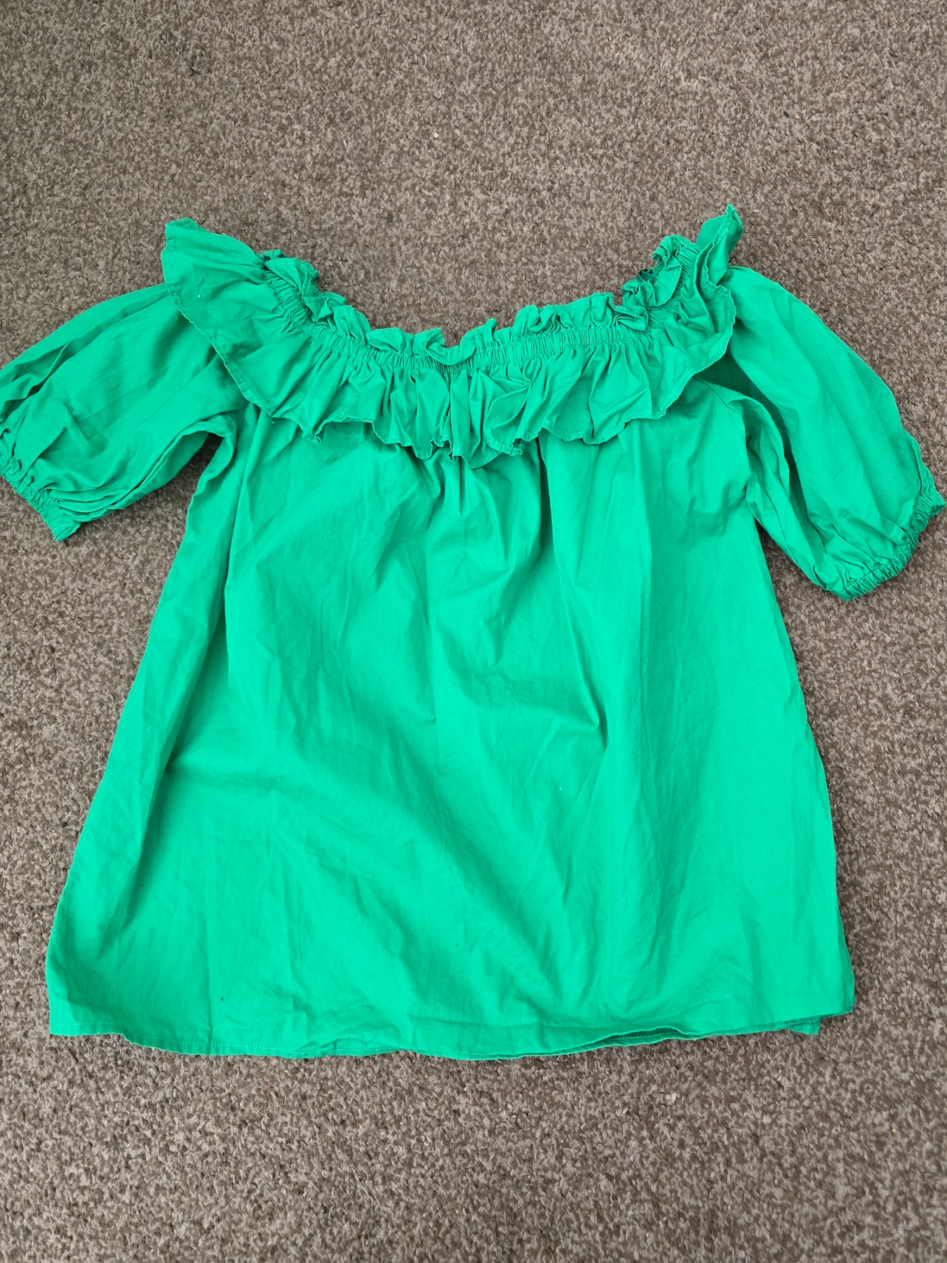 TU Ladies Bright Green Blouse – Size 12