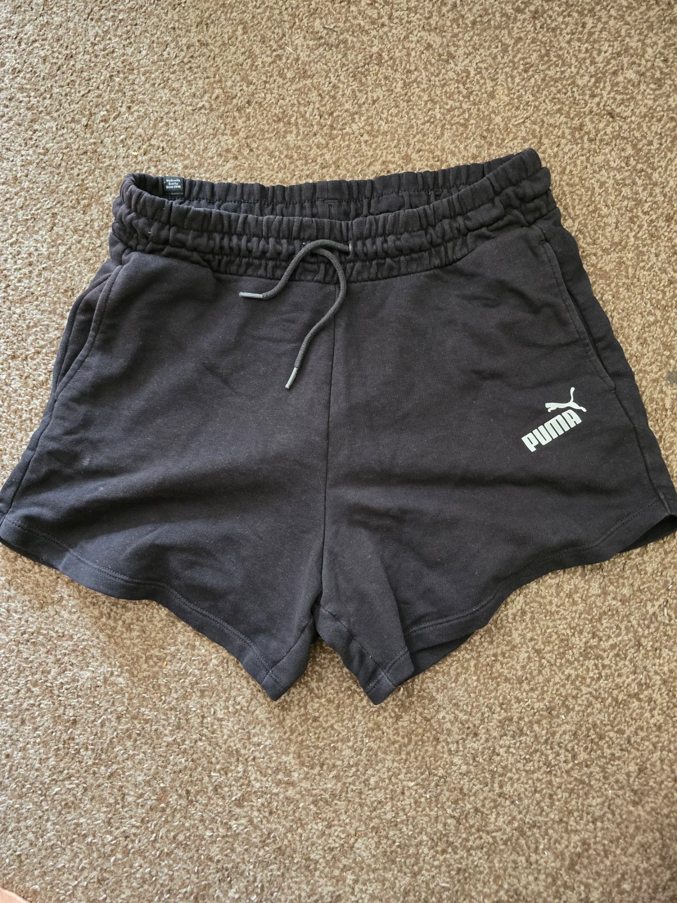 Puma Black Ladies Shorts – Medium