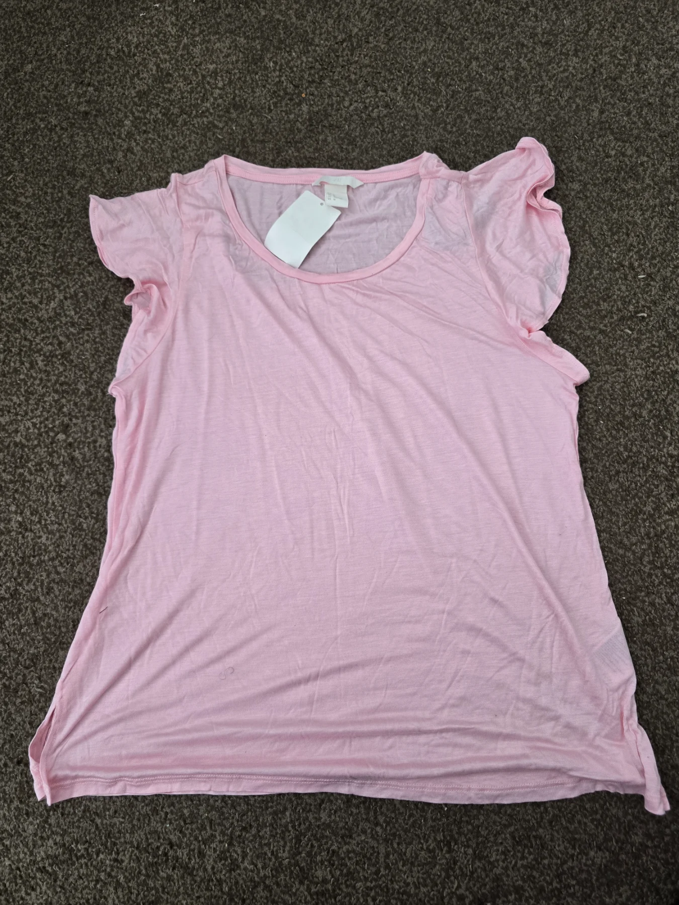 H&M Ladies Pink T-Shirt – Medium