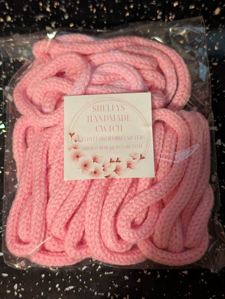 Candyfloss Pink 5 Meters I Cord Knitting Wireart
