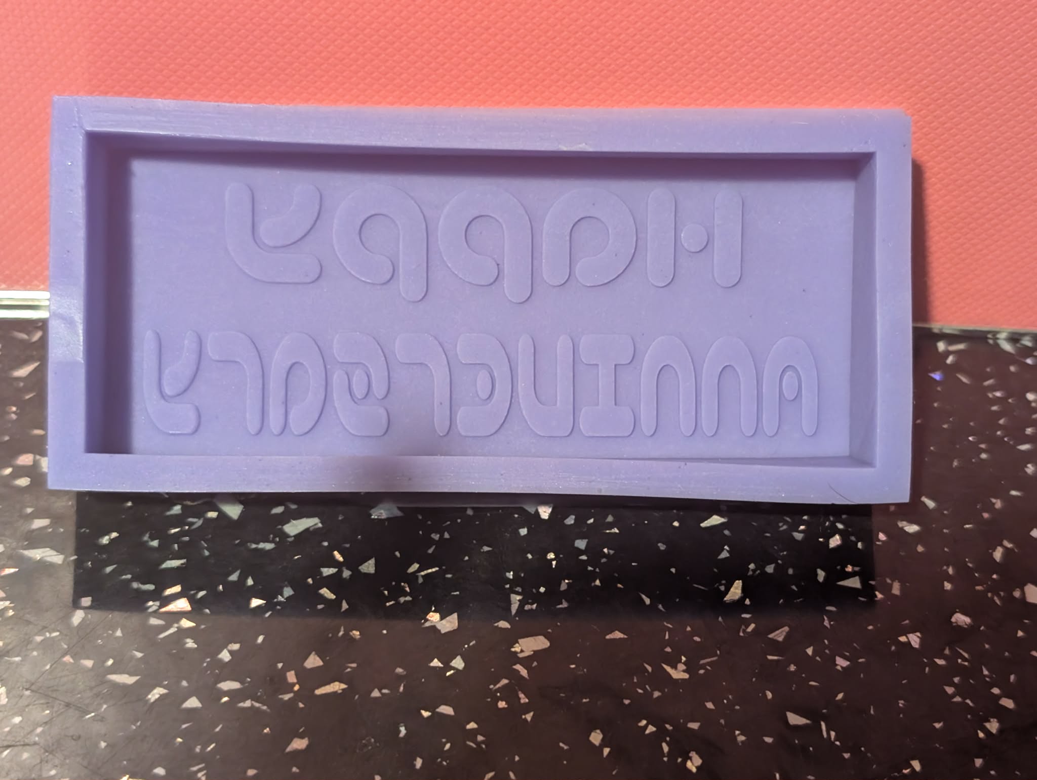 Brand New Happy Anniversary Wax Melt Silicone Mould