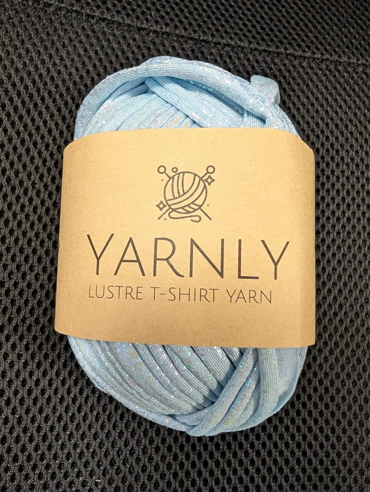 Blue Yarnly tshirt yarn crochet