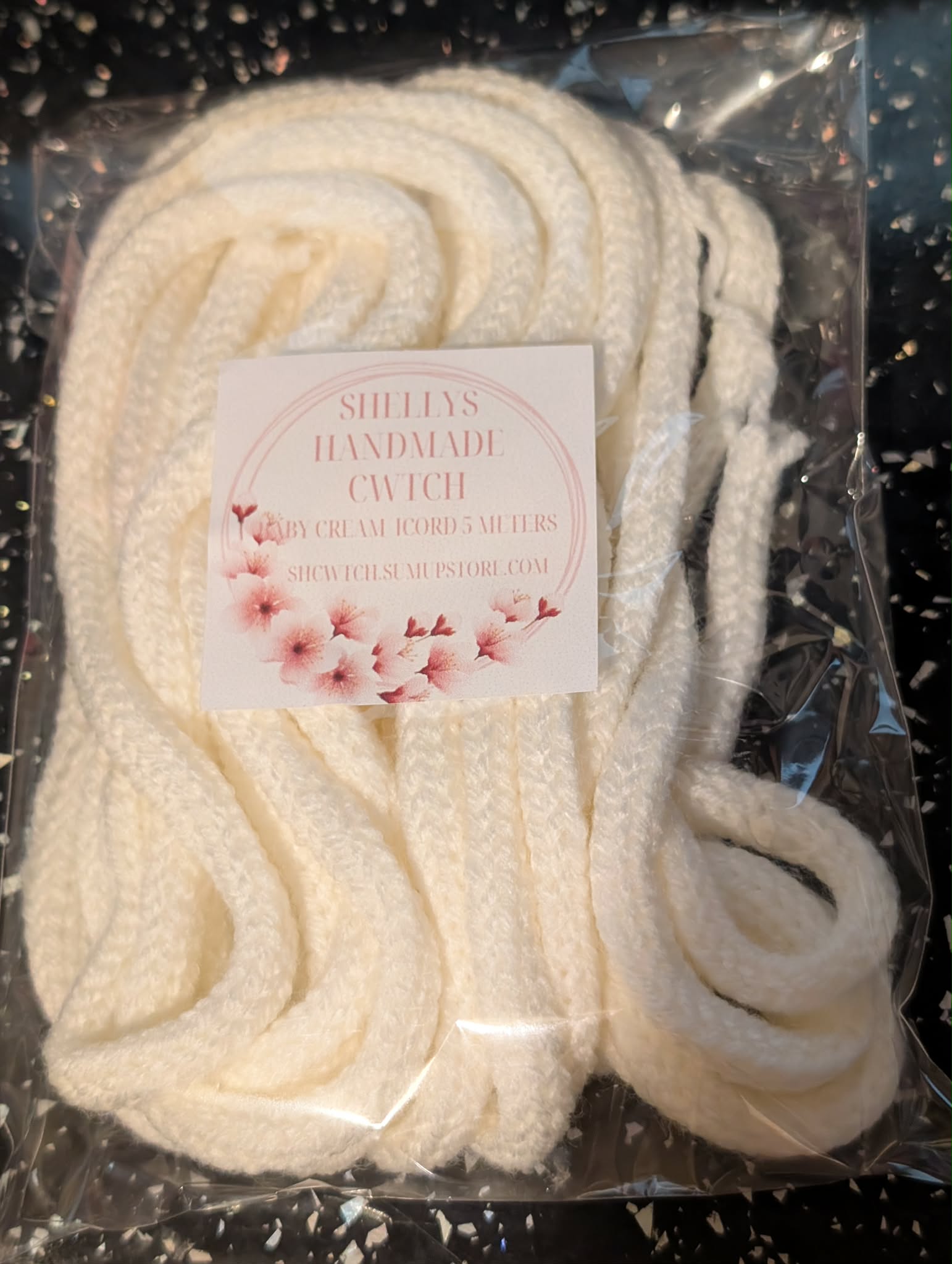 Baby Cream 5 Meters Icord Wire Art Knitting
