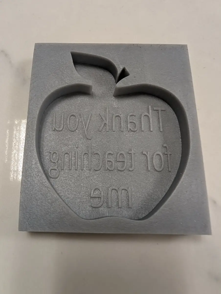 Thank You For Teaching Me BrAnD NeW Teacher Wax Melt Silicone Mould