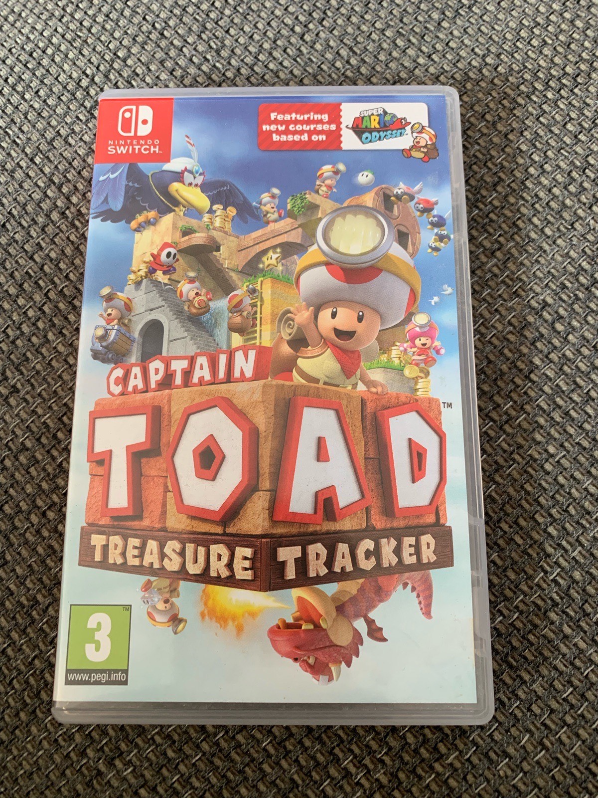 Nintendo switch game Captain toad treasure tracker