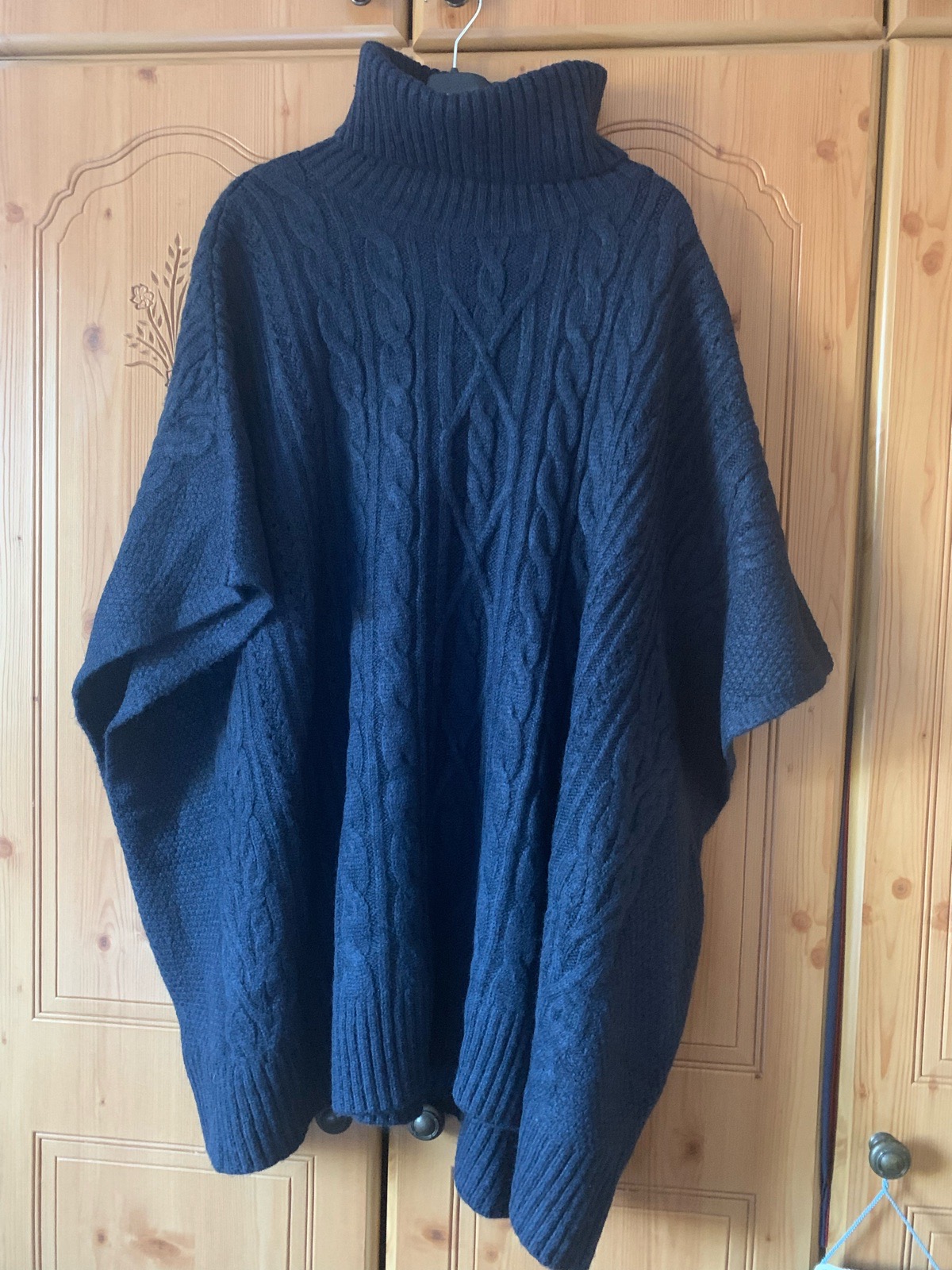 Next roll neck chunky knit jumper sleeveless