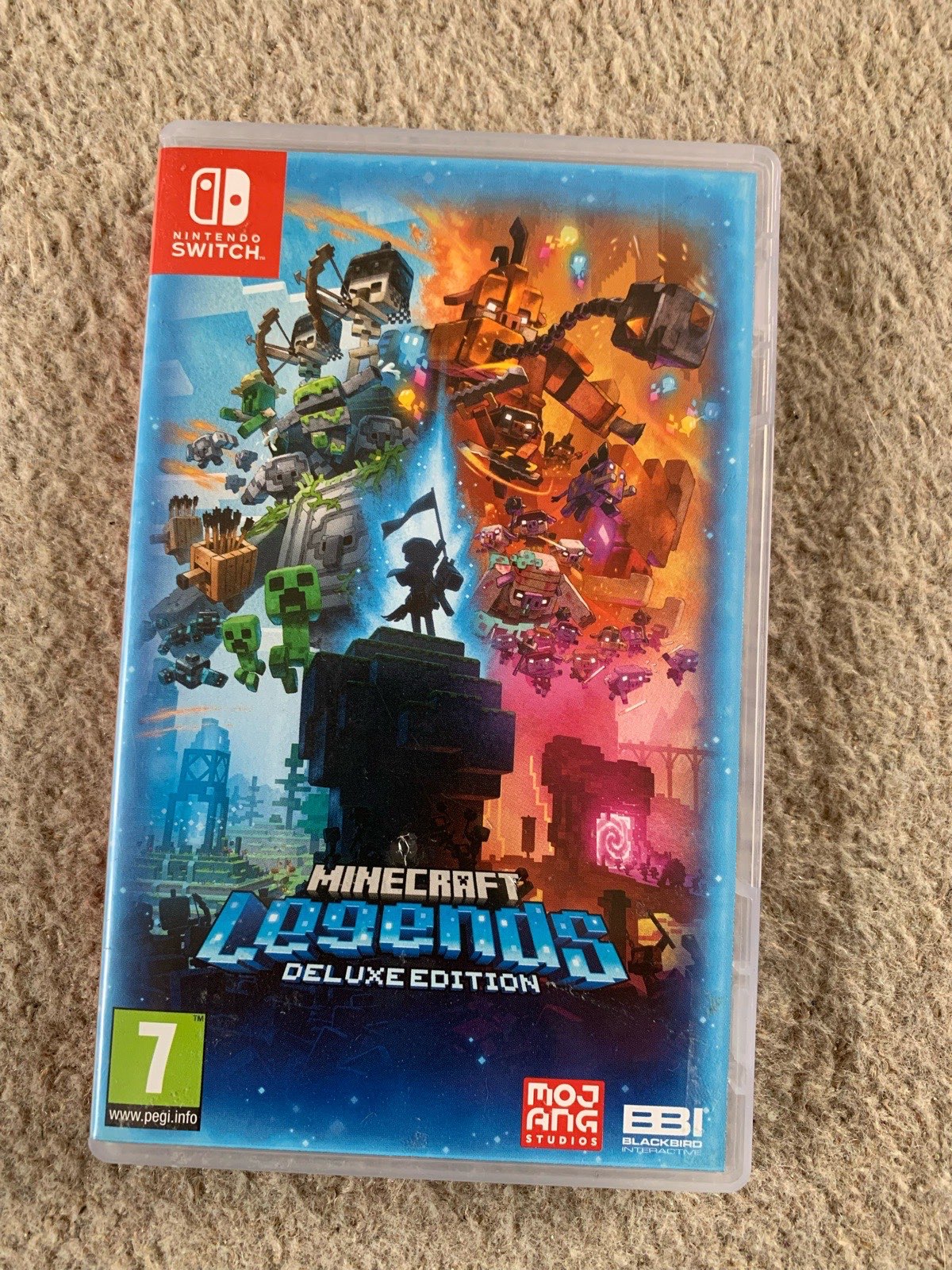Minecraft legends nintendo switch game