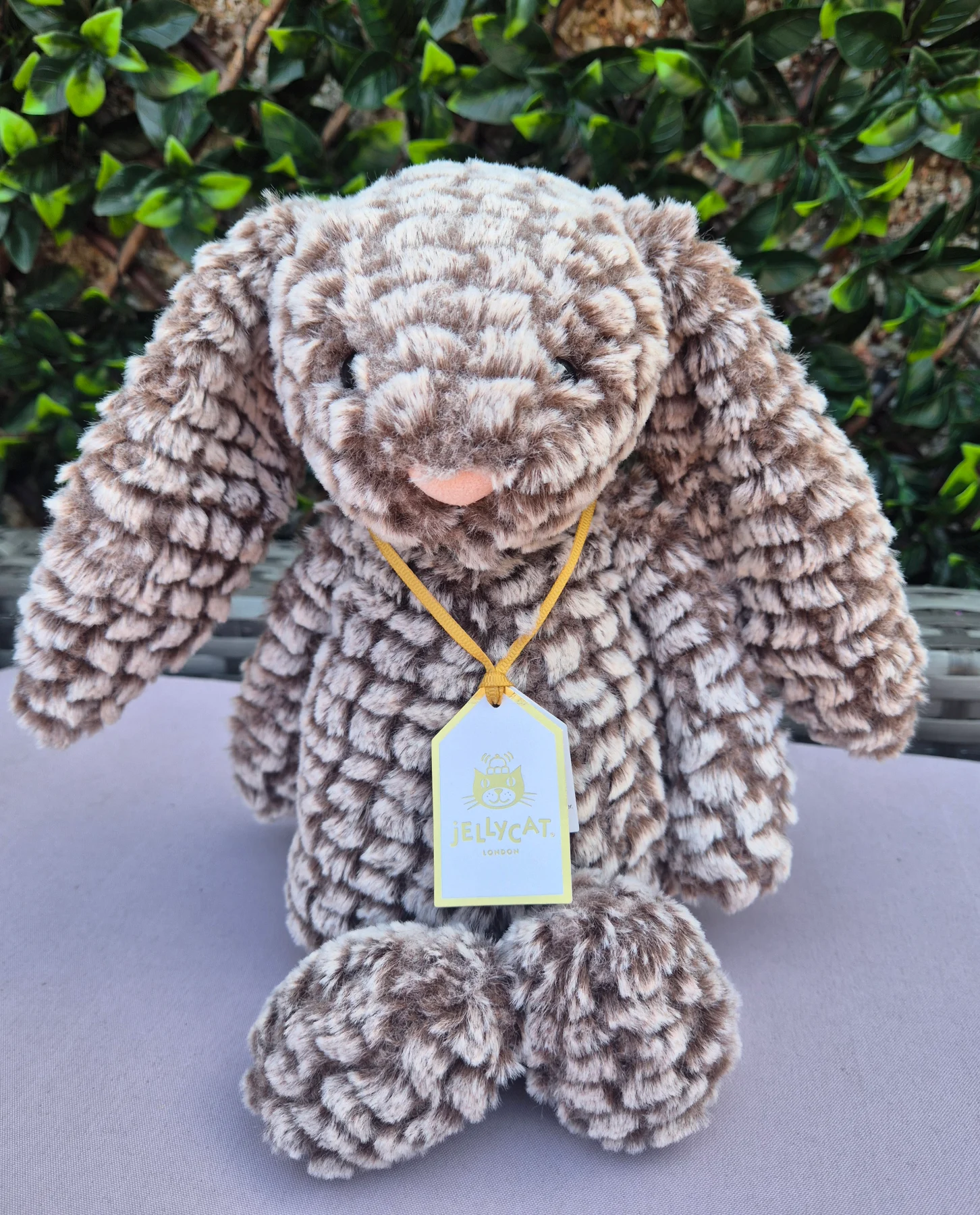 Jellycat pine Luxe bunny