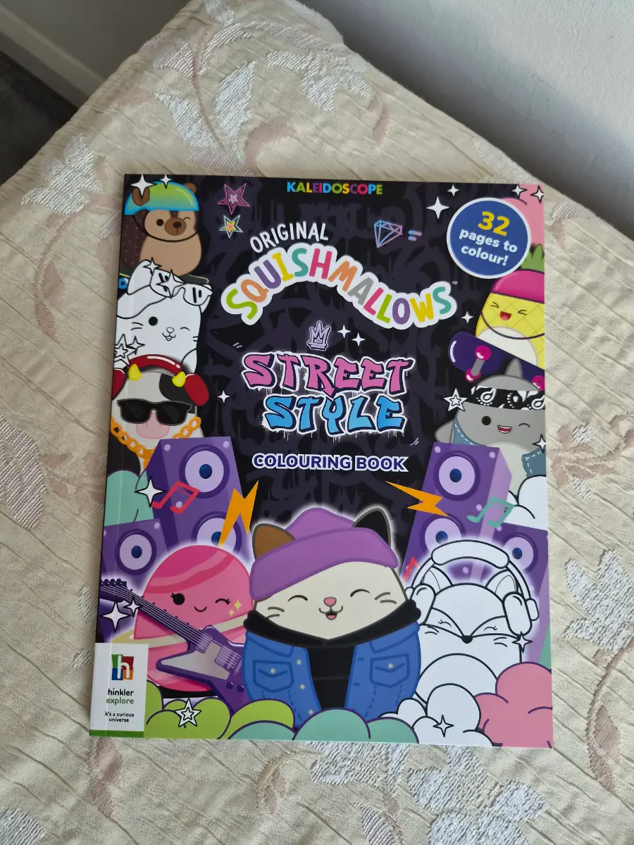 Squishmallows Colouring Book