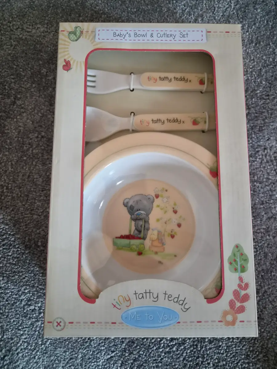 TIny Tatty Teddy Cutlery Set