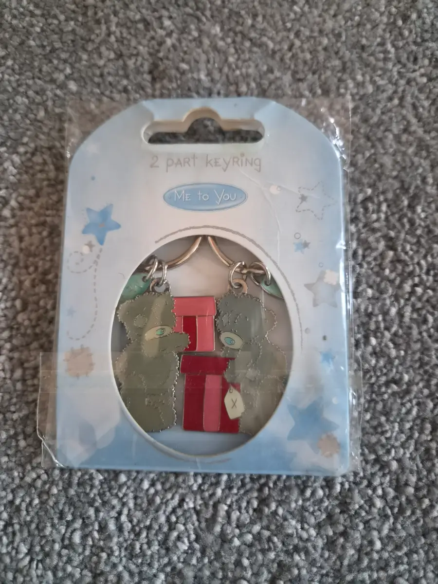 2 Part Keyring - Carte Blanche