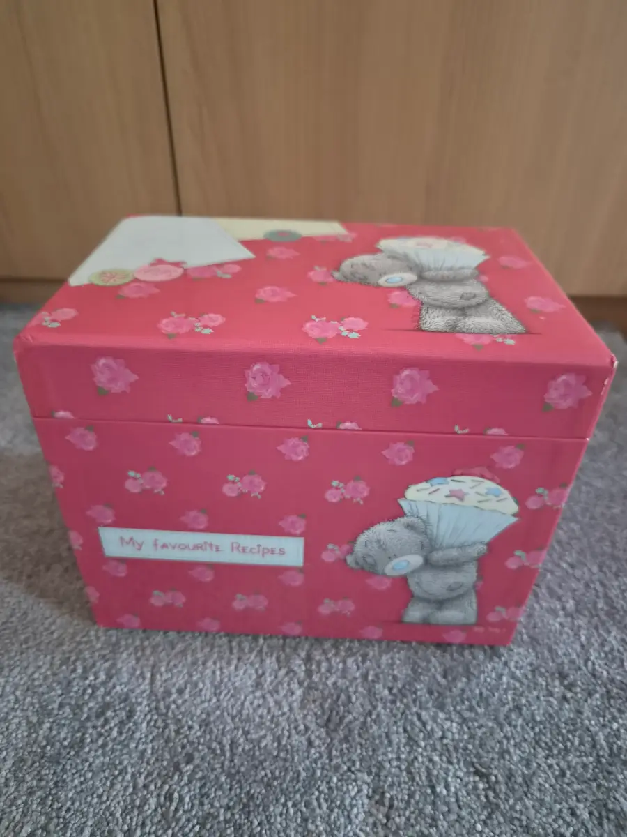 Me To You Reciepe Box