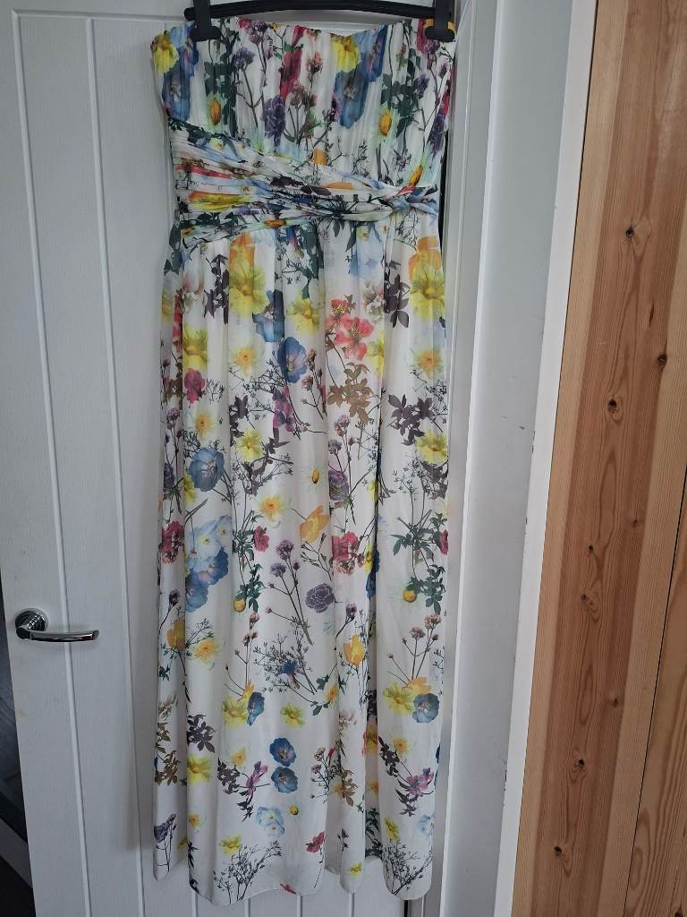 Shein dress floral long size 20 ladies dress