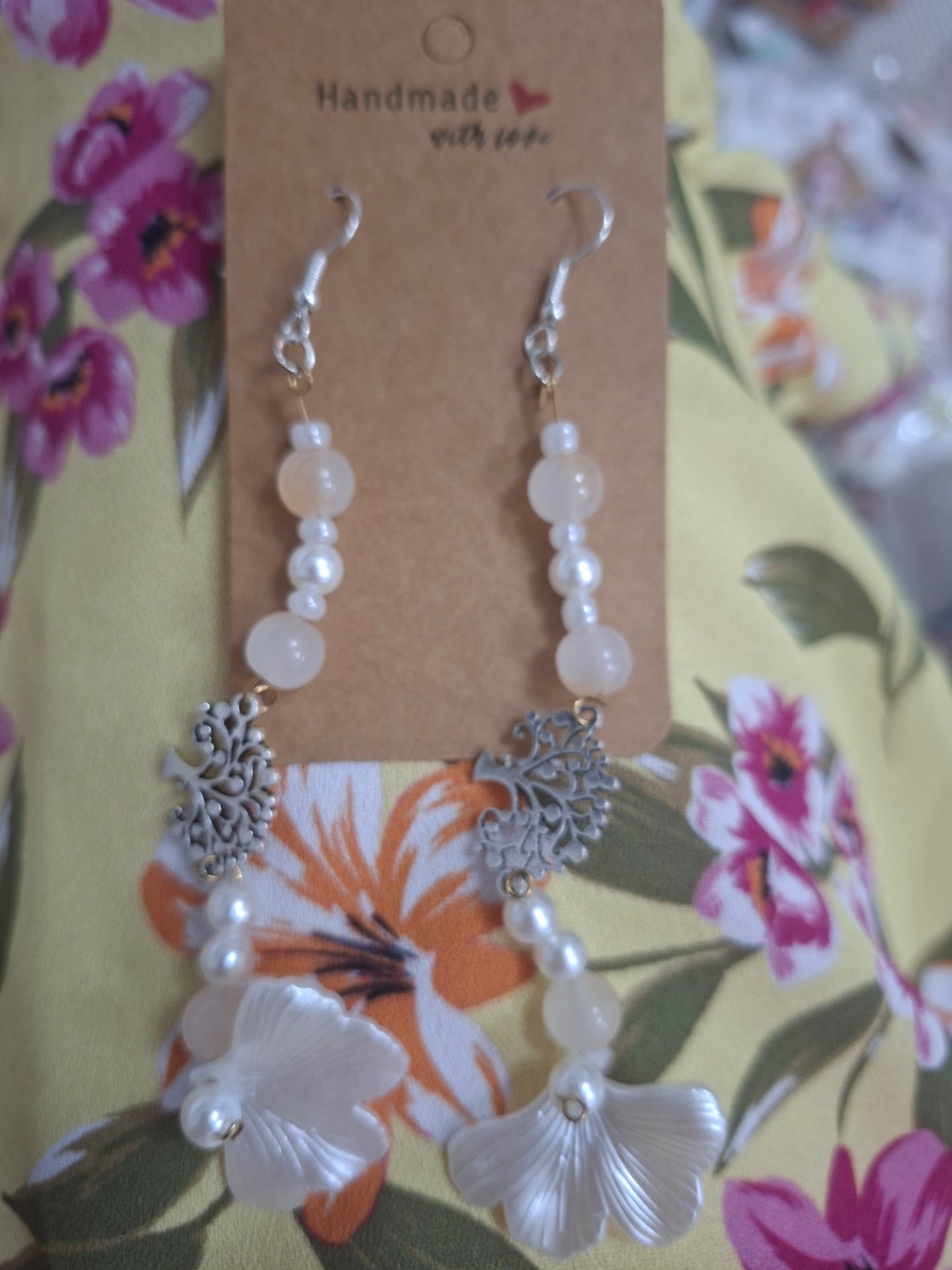 Tree of life long earings dangly