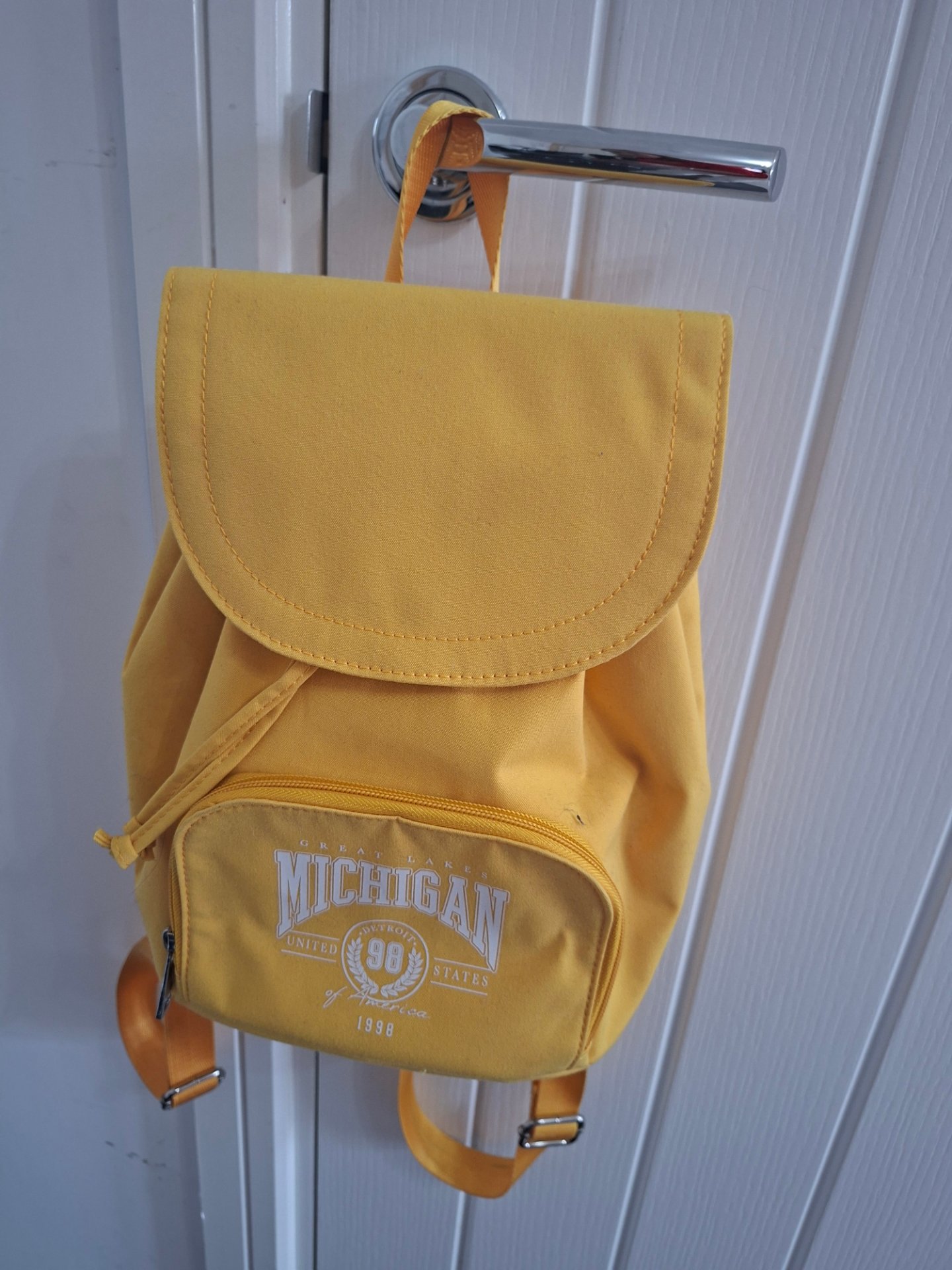 Yellow backpack small