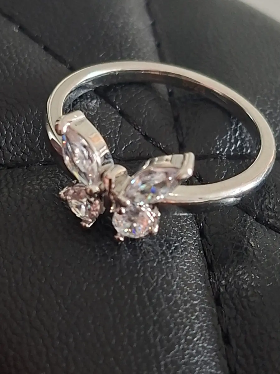 Butterfly ring 925 silver ring size R1/2