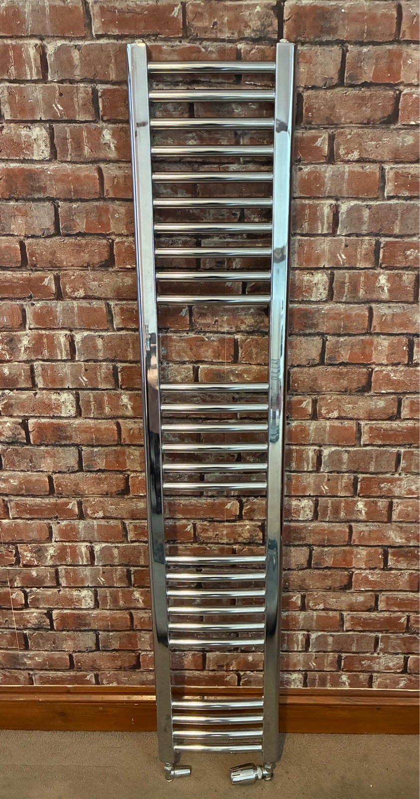 Crome towel radiator
