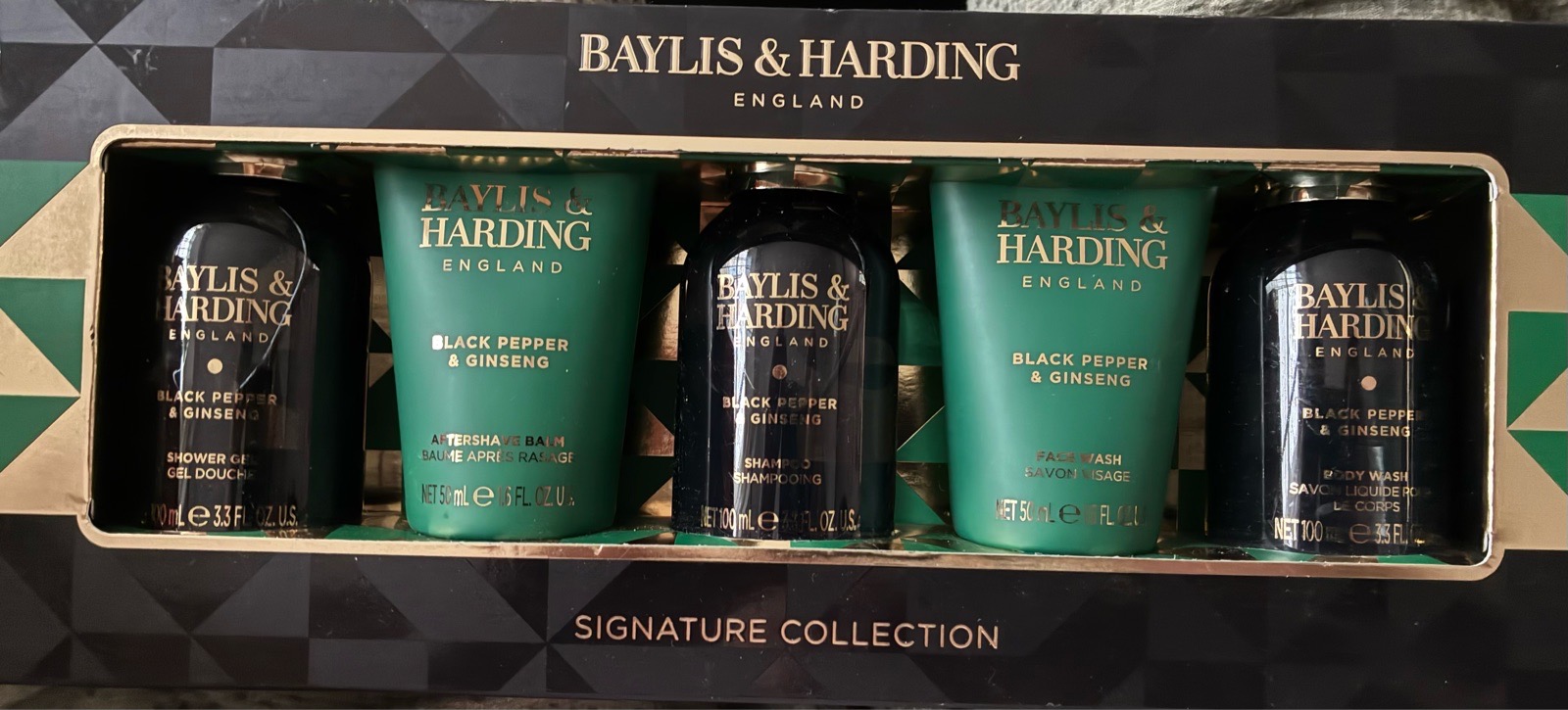 Baylis & Harding Black Pepper & Ginseng Signature Collection Gift Set