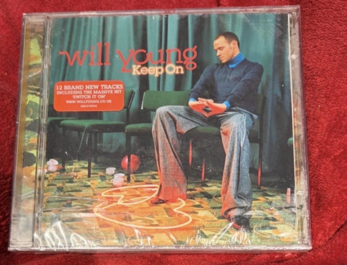 New sealed Will Young CD Keep On Pop 2005 12 Tracks Switch It On