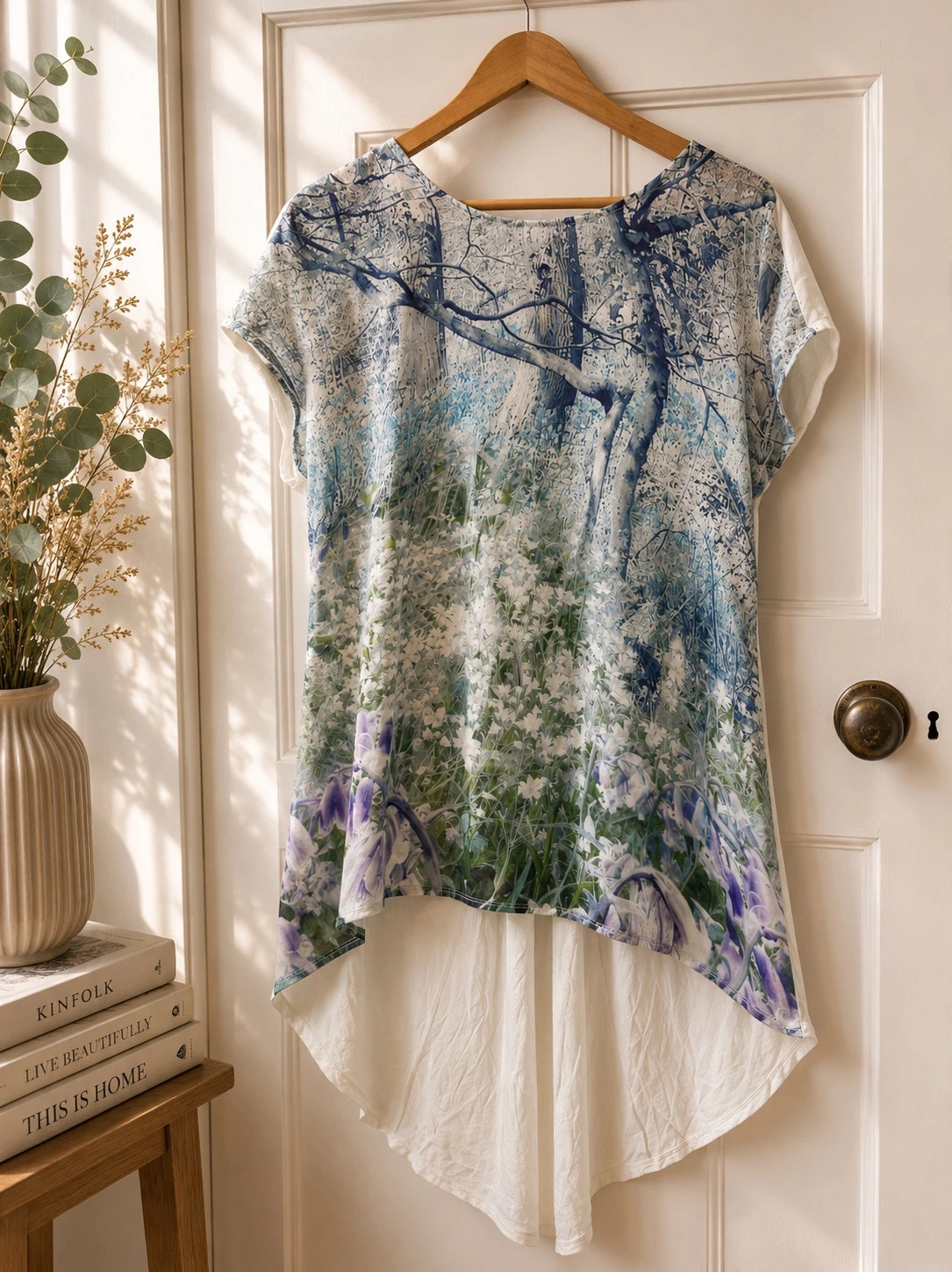 Next Size 14 Woodland Floral Layered Tunic Top