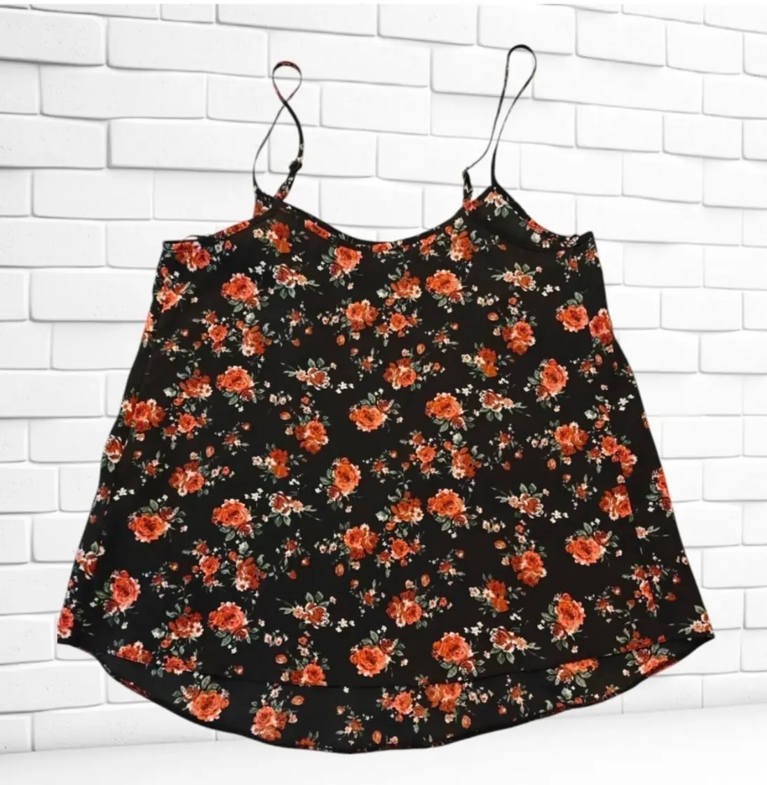 Vintage Floral Cami Top | Size UK 8