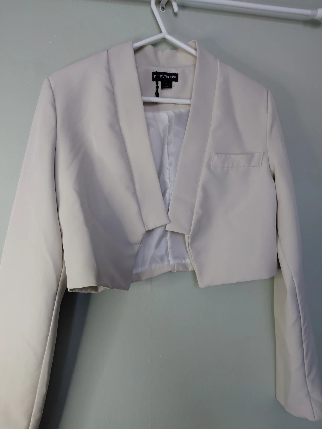 Cropped blazer