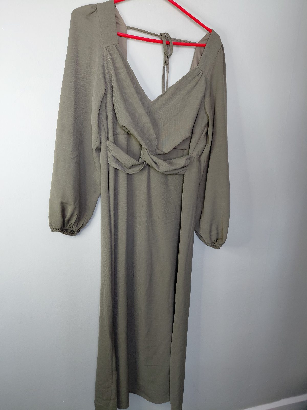 Green dress size 14