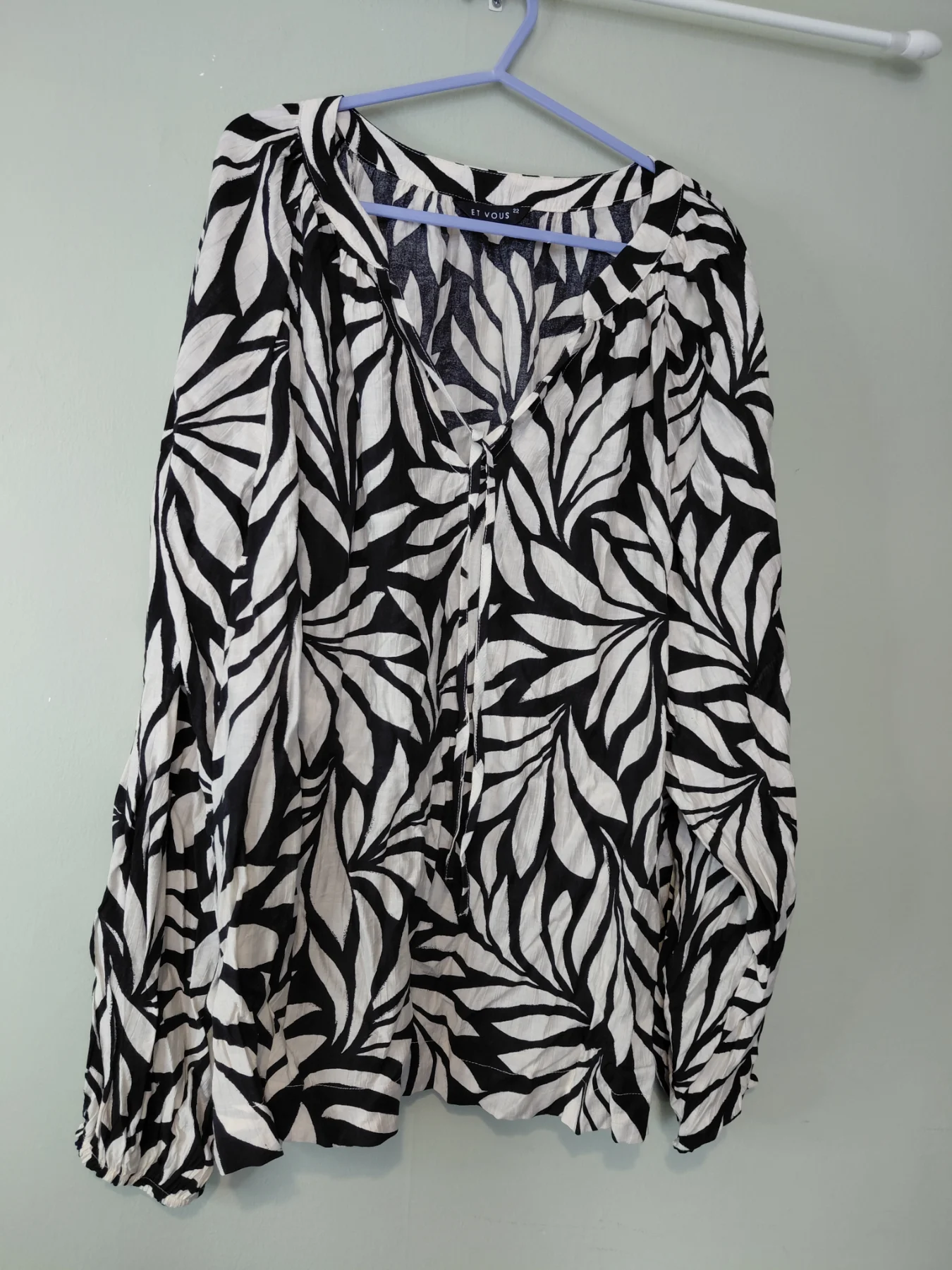 Size 22 tunic top