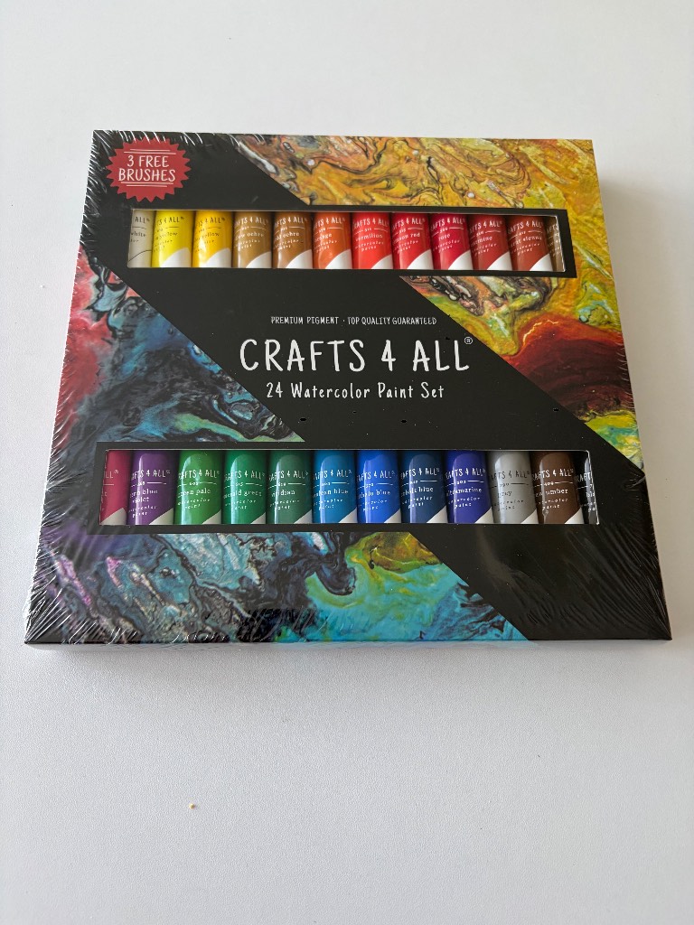 Watercolour paint set