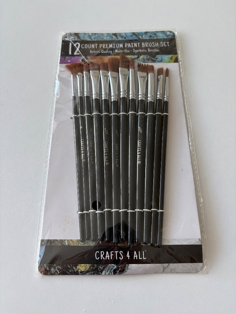 Pack of 12 Artists Brushes
