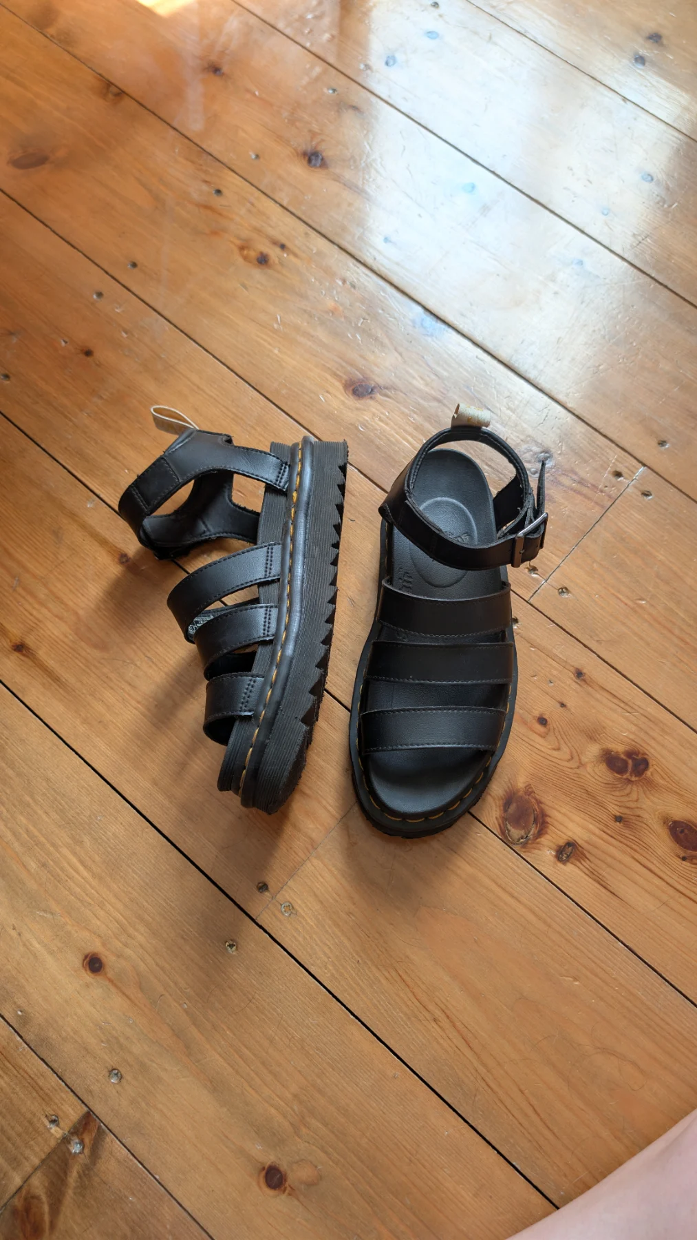 Dr Martens Platform Vegan Blaire Sandals size 5