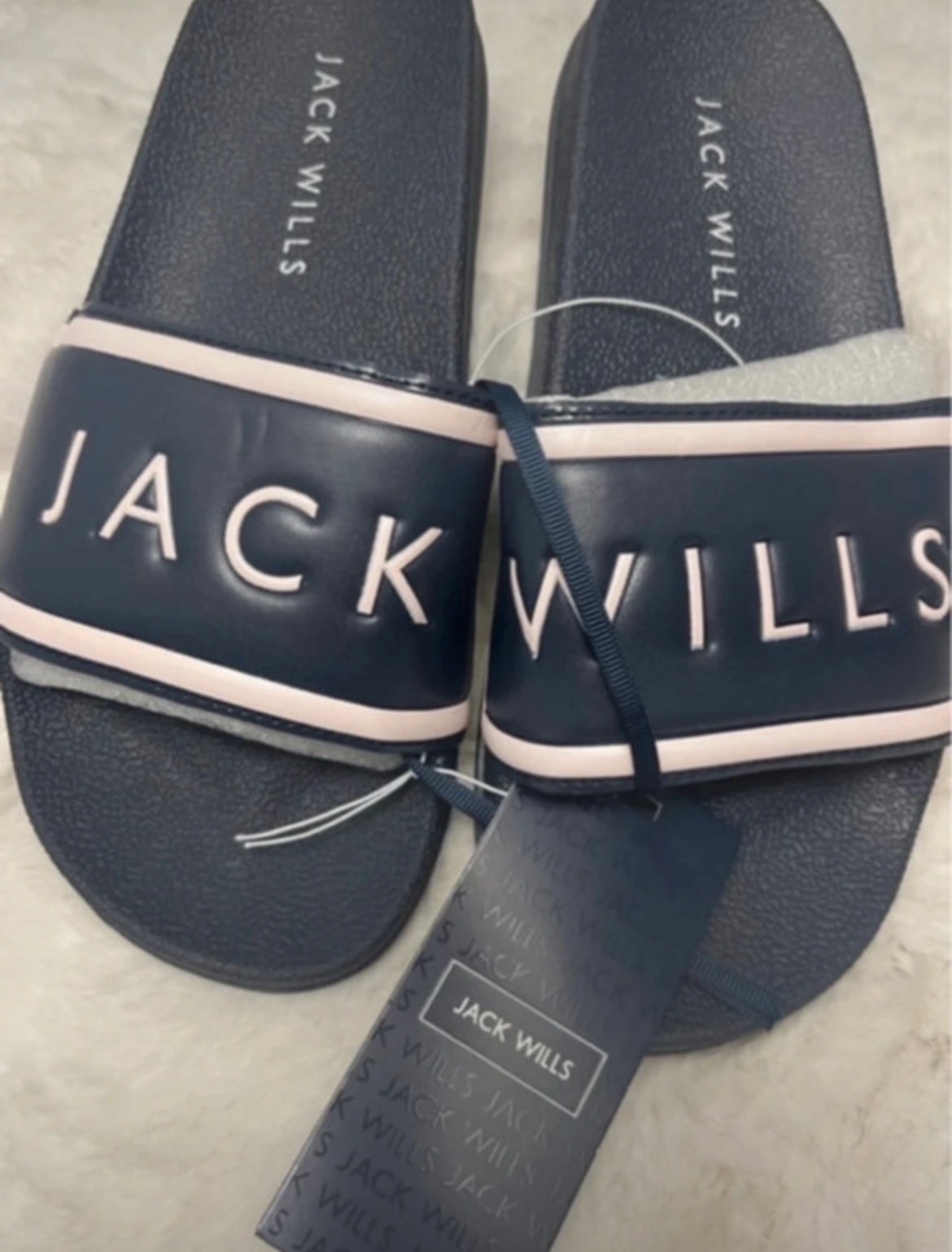 Jack Wills Slides, Size 3-4