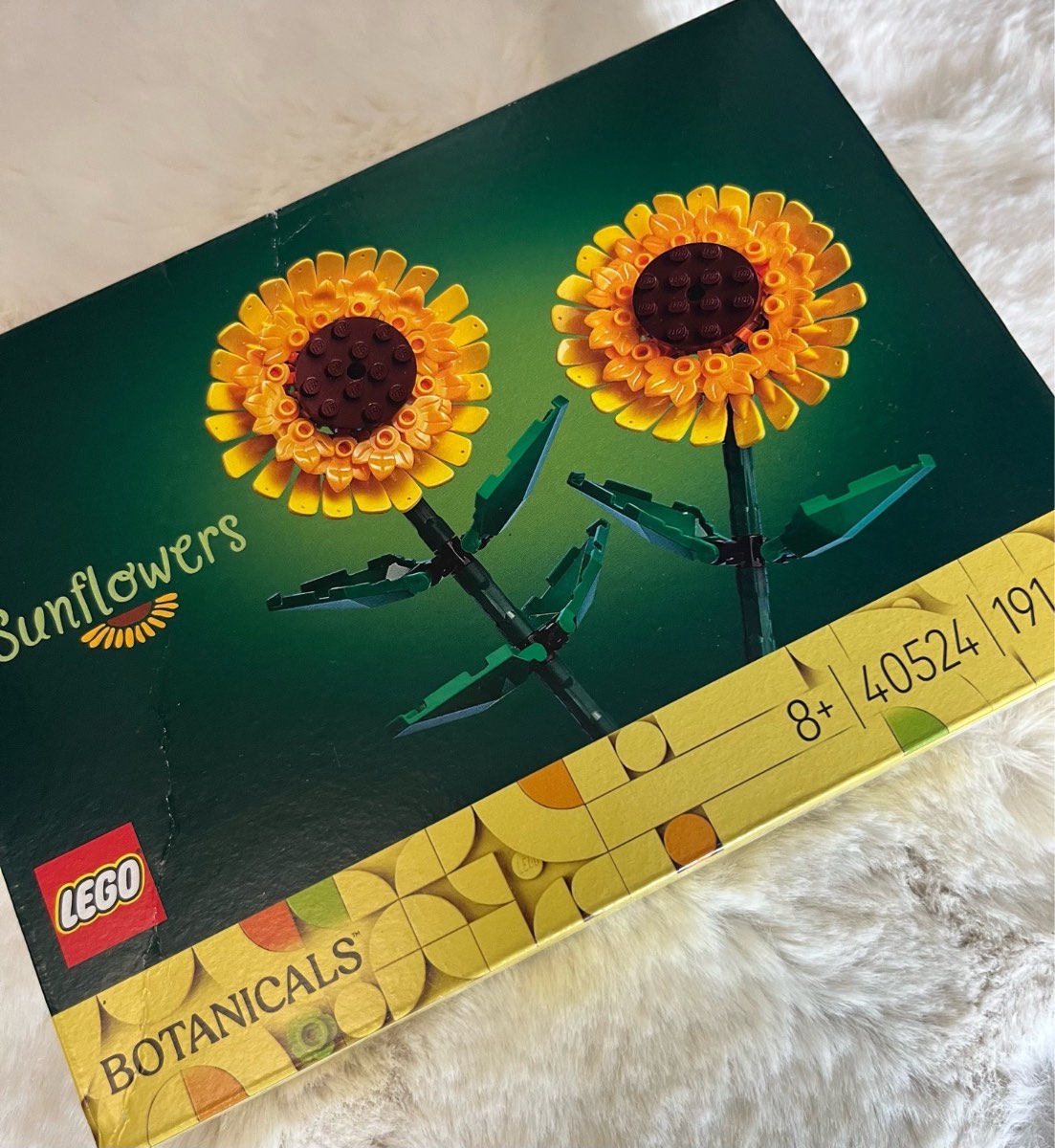 Botanicals Sunflower Lego Set 40524, 8+ years