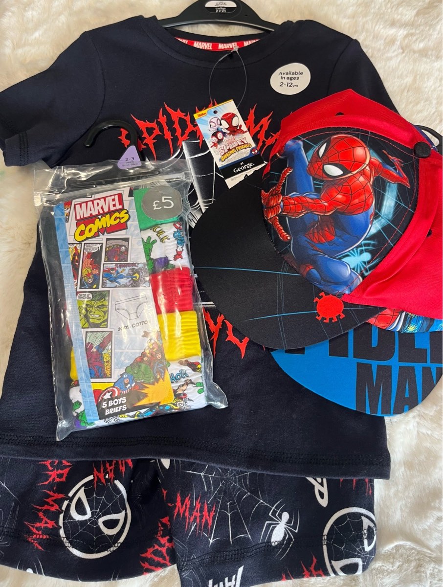 Boys Marvel Summer Bundle, 2-3 years