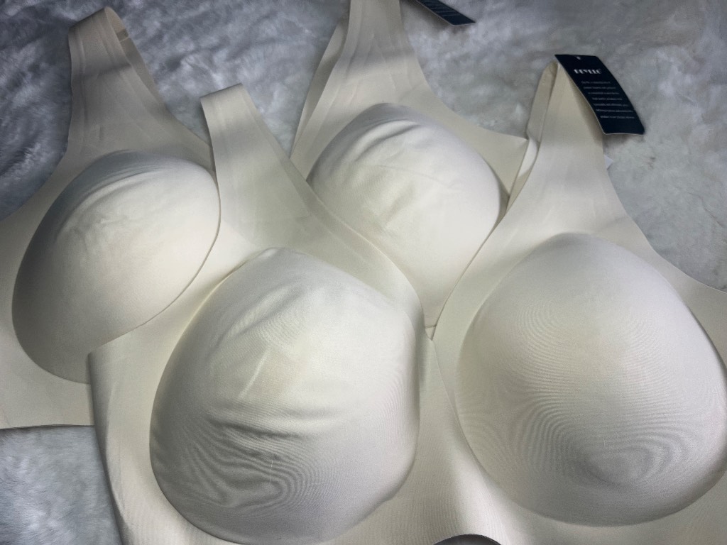 2 Deyllo Smooth Light Nude Bras XXL