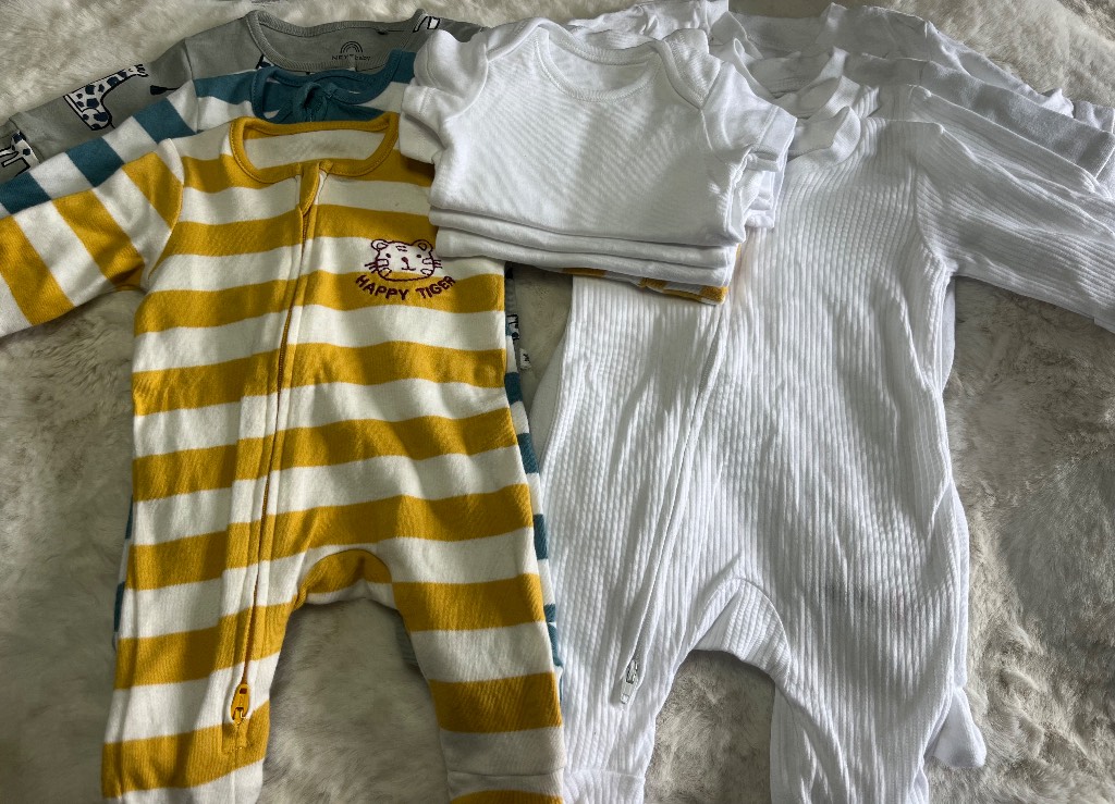 Baby Boy Sleepsuit Bundle 6lb- 7.5lb