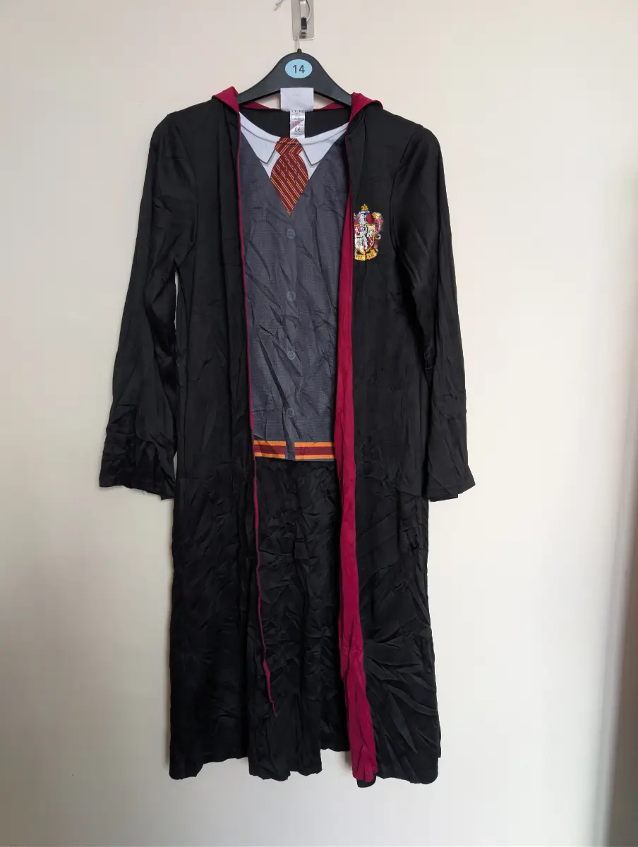 Harry Potter Gryffindor Fancy Dress Costume | Age 11-12 Years | Hogwarts Robe Outfit