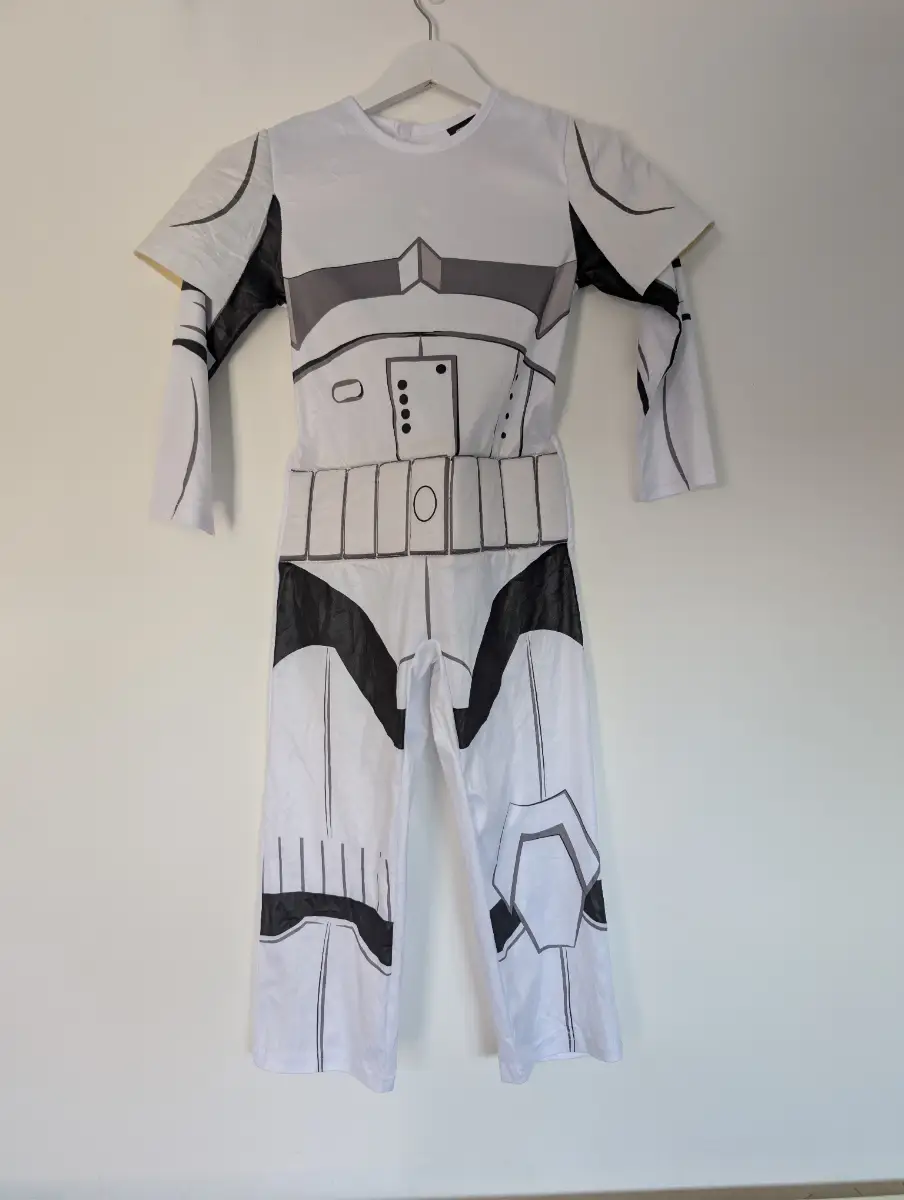 Disney Star Wars Rebels Stormtrooper Fancy Dress Costume | Kids 5–6 Years | With Mask