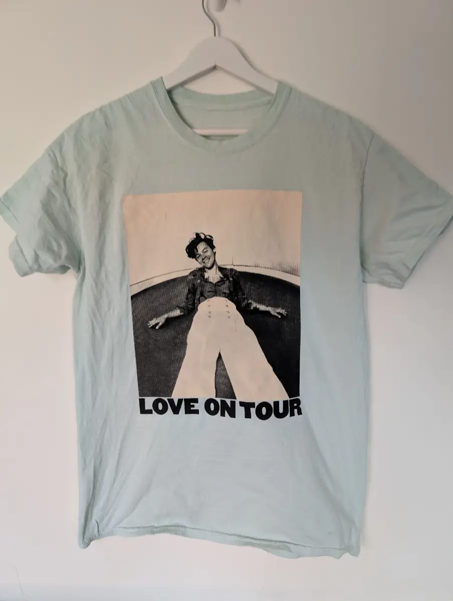 Harry Styles Love On Tour 2021 Mint T-Shirt – Size Large