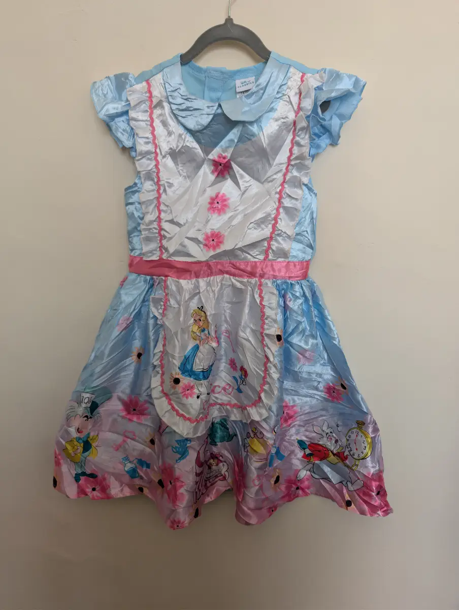 Disney Classics Alice in Wonderland Fancy Dress Costume – Girls 7–8 Years