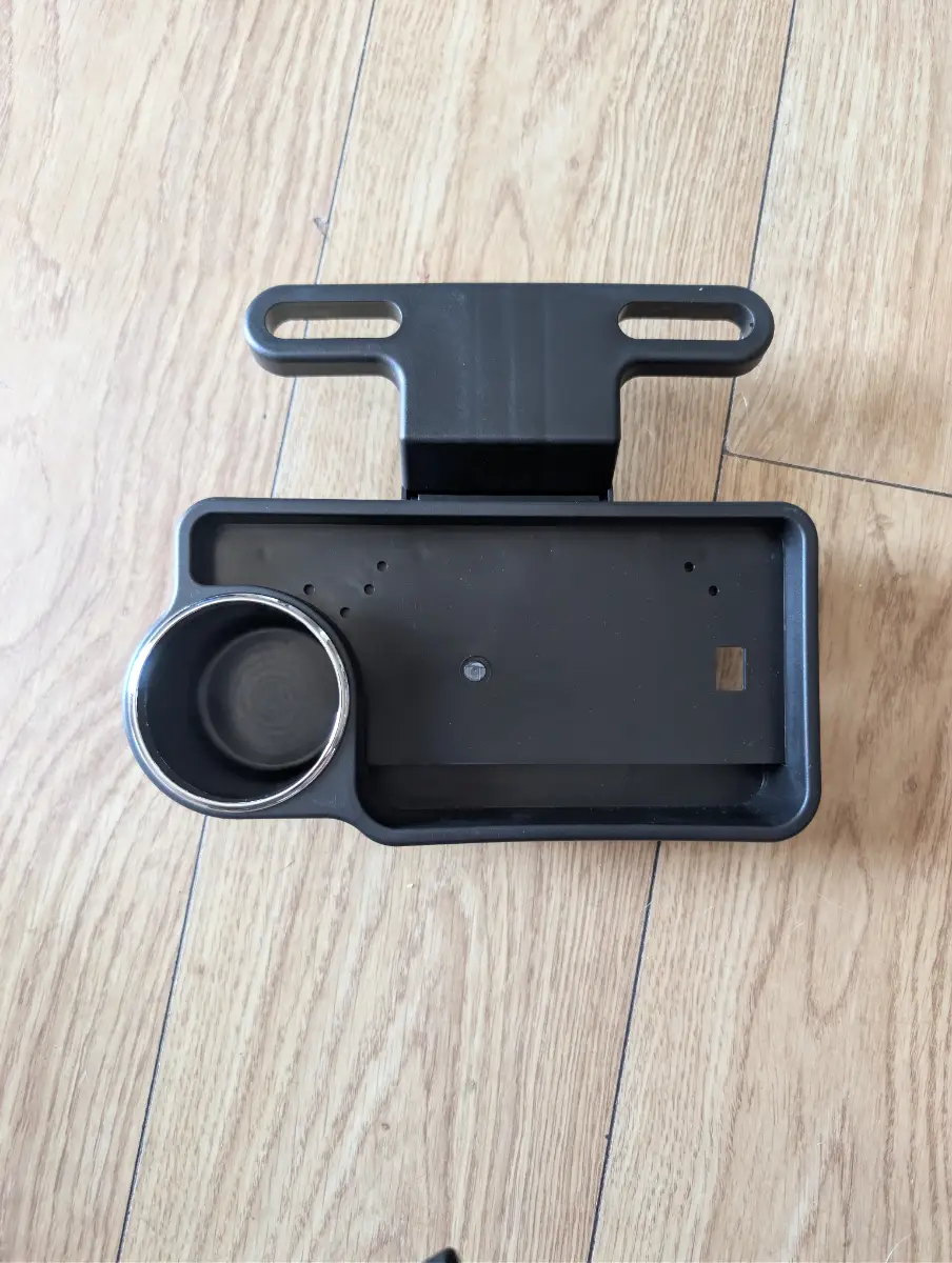 Foldable Car Cup Holder Tray & Backseat Organizer | Food Tray Table | Phone & Drink Holder | Brand N